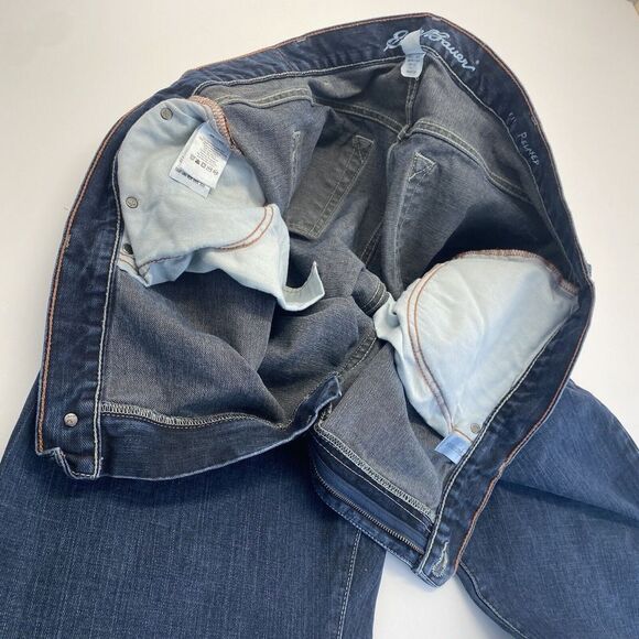 Eddie Bauer Men’s T44X34 Denim Jeans Blue Relaxed Fit Medium Wash 100% Cotton - Picture 8 of 16